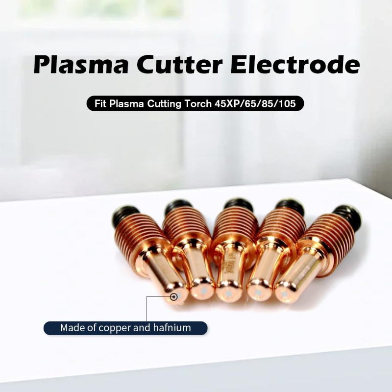Installation de l'électrode dans une torche plasma