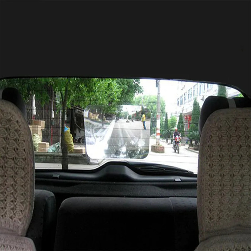 Lentille panoramique anti-angles morts pour voiture - détail
