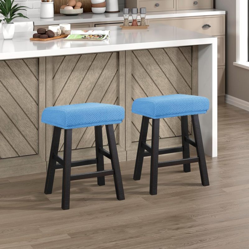 Housses tabourets lavables machine 