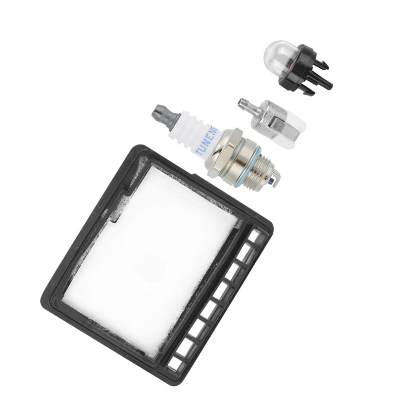Kit complet – les trois pièces : filtre, bougie, poire d'amorçage