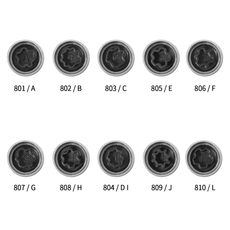 Clé à douille antivol Beyamis Security Master 808 H - vue produit