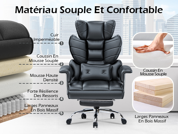 Chaise de Bureau Ergonomique - Image 4