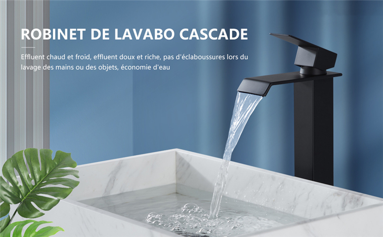  /></p> <p><b>Cerchi rubinetti per il bagno di alta qualità?</b><span></span><br /><br /><span>• UBEEGOL offre un miscelatore per lavabo che si integra perfettamente in qualsiasi bagno grazie al suo design semplice e senza tempo.</span><br /><br /><span>• Un classico rubinetto per il bagno nero rende il tuo bagno più elegante. È la scelta migliore per i rubinetti per il lavabo del bagno.</span><br /><br /><b>Caratteristiche principali:</b><span></span></p> <ul> <li>Un rubinetto nero rende il nostro bagno classico e bello. Grazie alla nostra finitura in smalto nero, sembrerà nuovo di zecca.</li> <li>Materiali ecocompatibili: il rubinetto è realizzato in acciaio inossidabile, atossico, senza piombo, durevole e garantisce acqua sana.</li> <li>Il miscelatore a cascata garantisce un'acqua dolce, piacevole, senza schizzi e silenziosa, mantenendo pulito il piano di lavoro.</li> <li>Rubinetto a bocca alta con un'altezza di 295 mm, molto pratico per l'uso quotidiano e la pulizia.</li> <li>Valvola in ceramica di qualità superiore, 100% a tenuta stagna.</li> Regola con precisione la temperatura e la portata dell'acqua. Risparmia fino al 30% sull'acqua! Installazione semplicissima con tubi di collegamento standard da 3/8