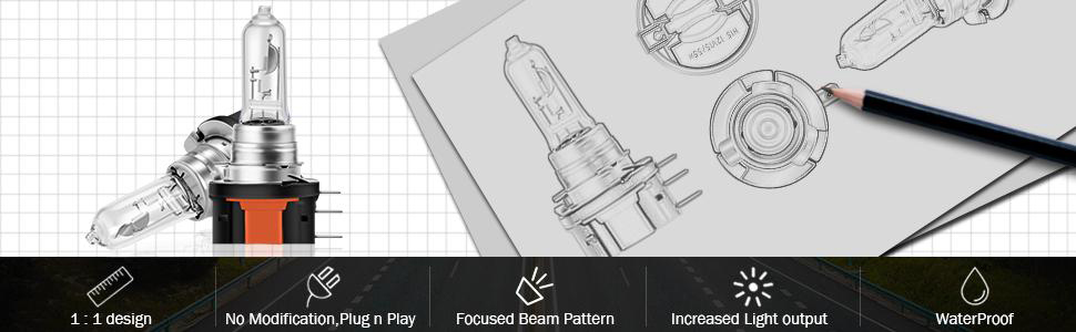 Ampoules H15 64176