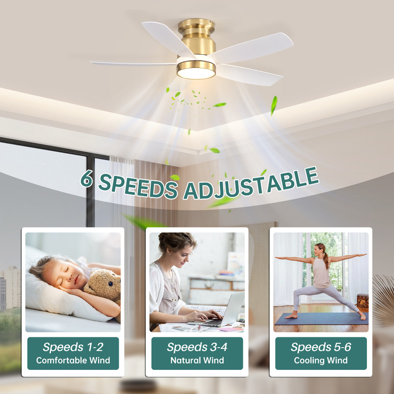 Ventilatore da soffitto moderno