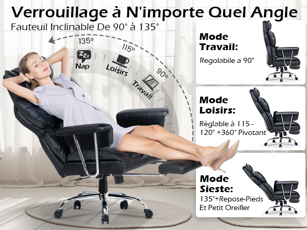 Chaise de Bureau Ergonomique - Image 5
