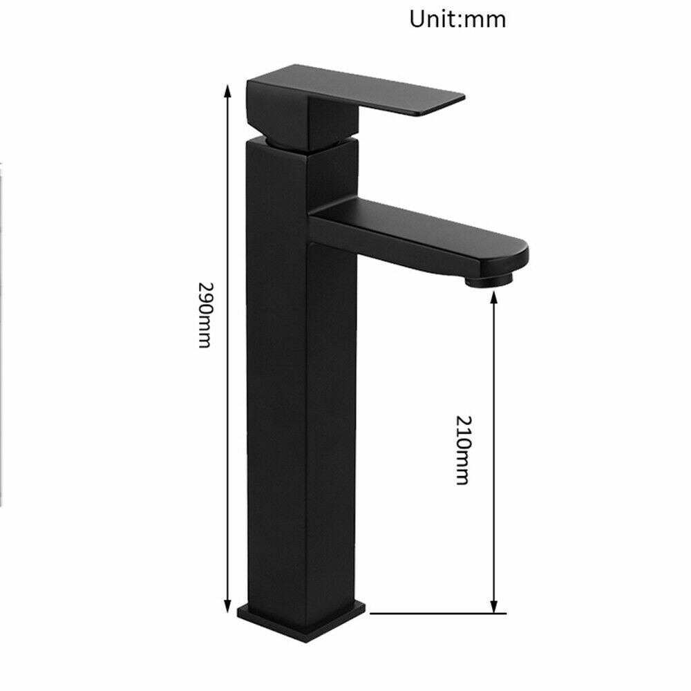 Robinet de lavabo noir YMYNY