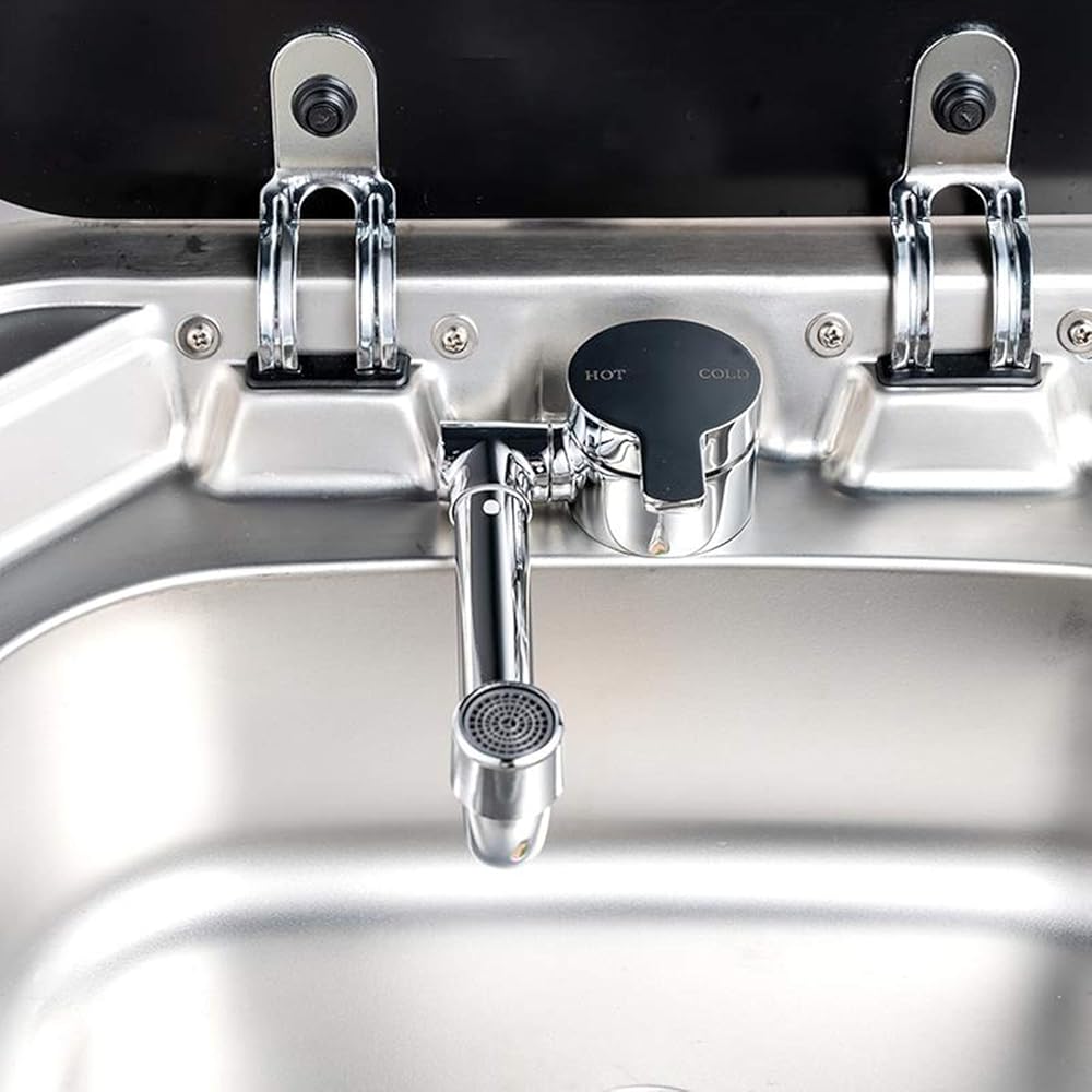 Foldable kitchen faucet