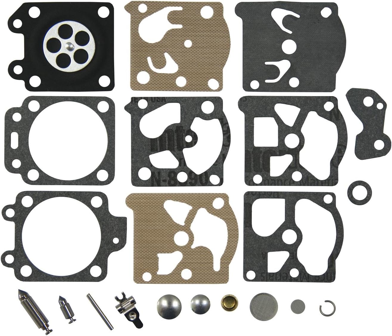 Kit réparation de carburateur Zama RB-46 ref RB46 | Roulements Courroies