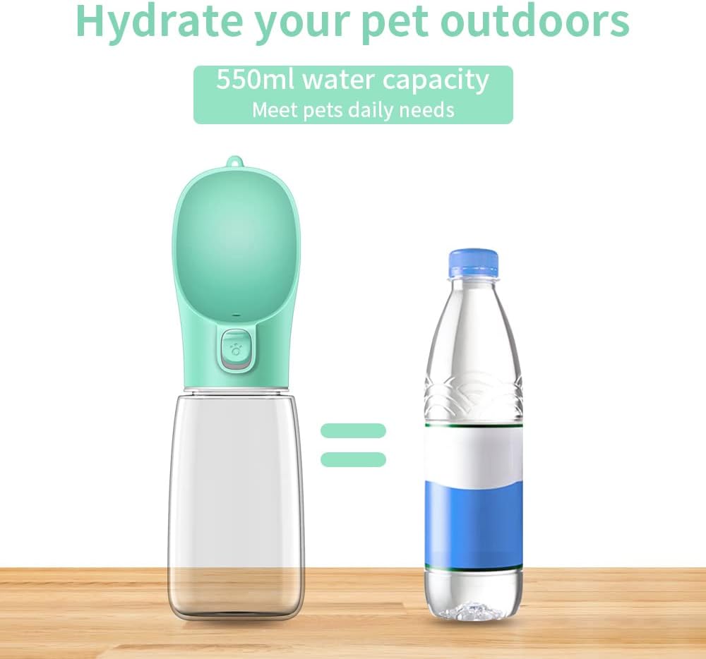 Bouteille d'eau portable pour chien