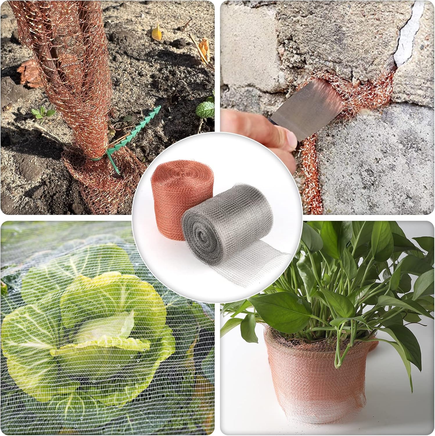 Nastro Autoadesivo 50mm Nastro Di Rame Anti-Lumache KAZATE: Barriera Naturale Per Piante Protezione Piante Biologica - Foto 8