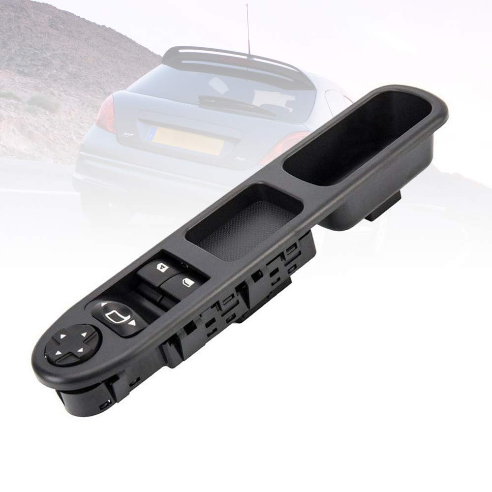 Pulsanti Alzacristalli Per Peugeot 207 E Citroen C3 | 2 Pezzi | Compatibile 6554.QC 6490HQ - Foto 6