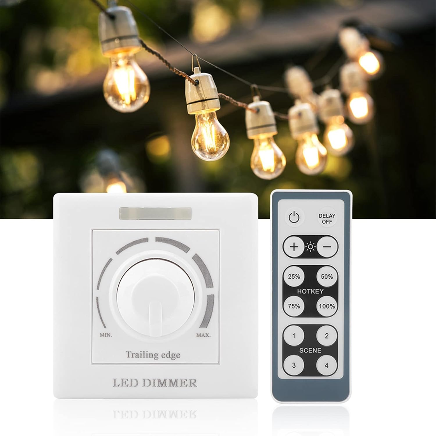 Interruptor regulador de intensidad LED