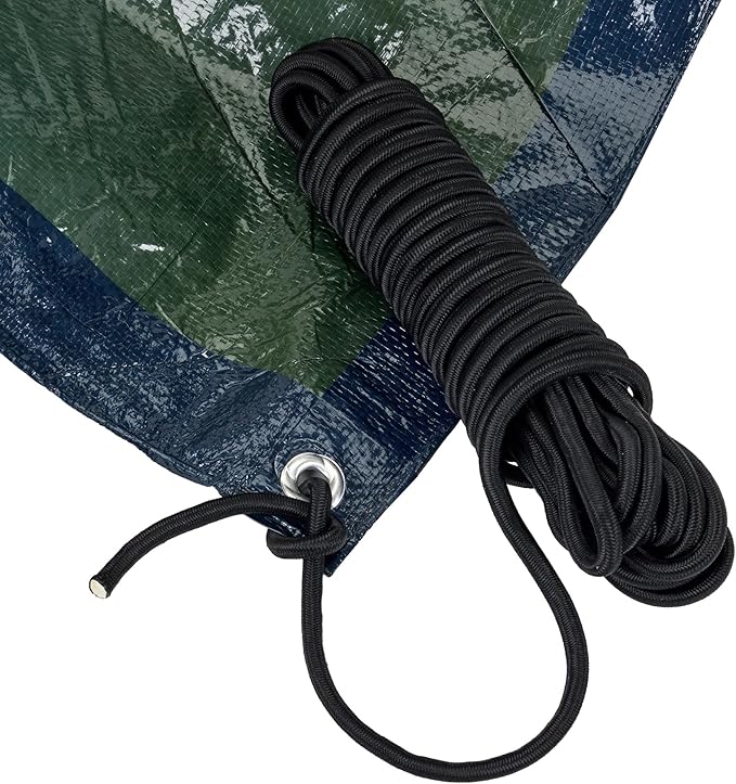 Corde Élastique De 5 M Pour Rangement Voiture/Camping-car - Filet à Maille, Longueur 220 Cm