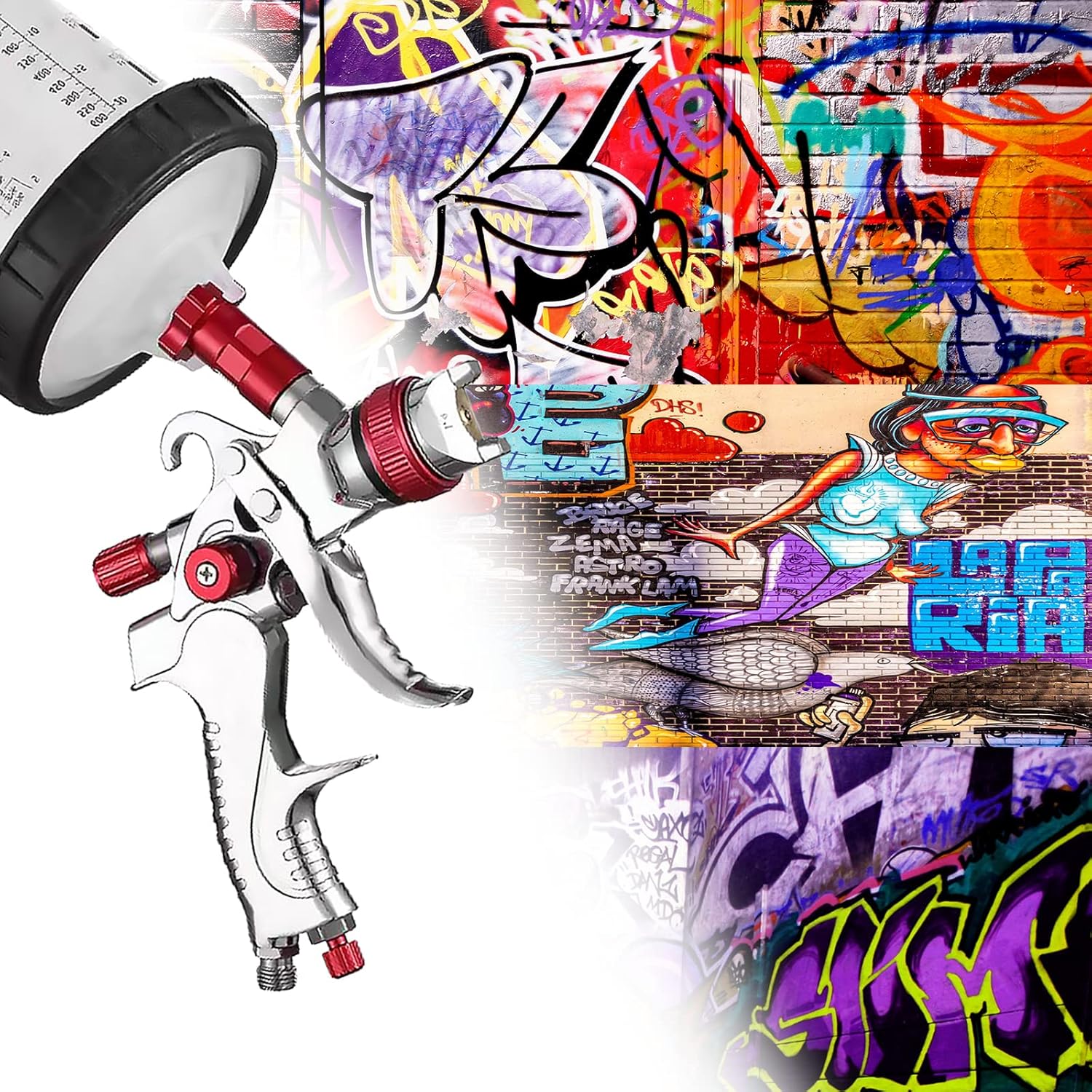 Pistolet à peinture HVLP