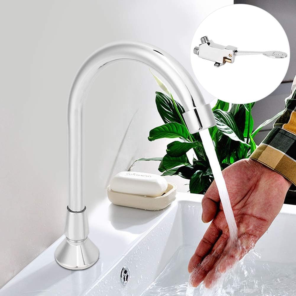 Fußbetätigter Wasserhahn