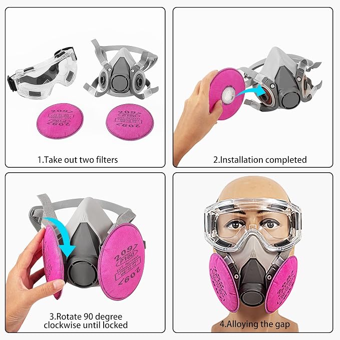 Demi-masque Facial Polaire Coupe-vent - Pour Ski, Course, Moto - Homme/femme - Réutilisable
