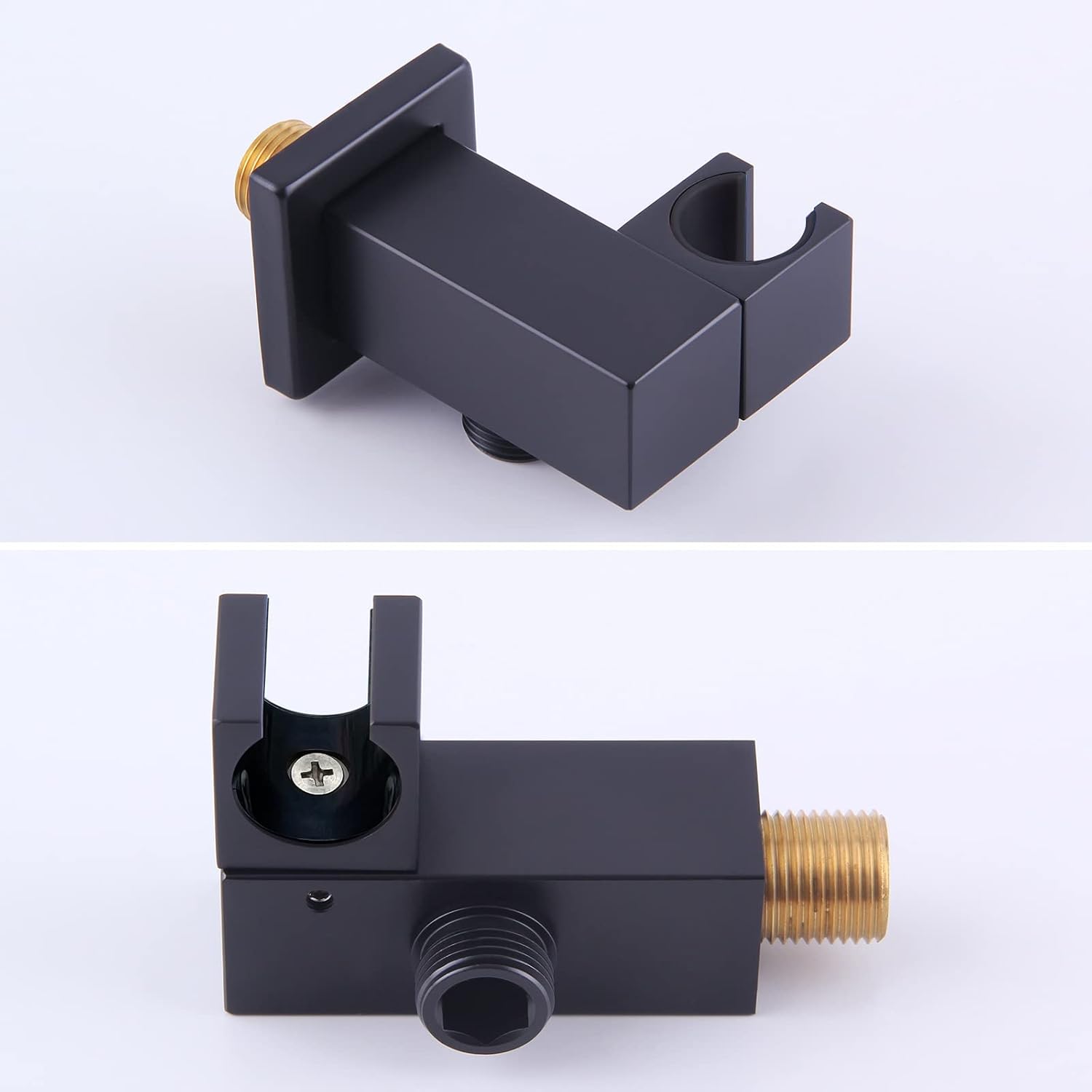 Support De Montage Mural Pour Pommeau De Douche Rotatif Réglable