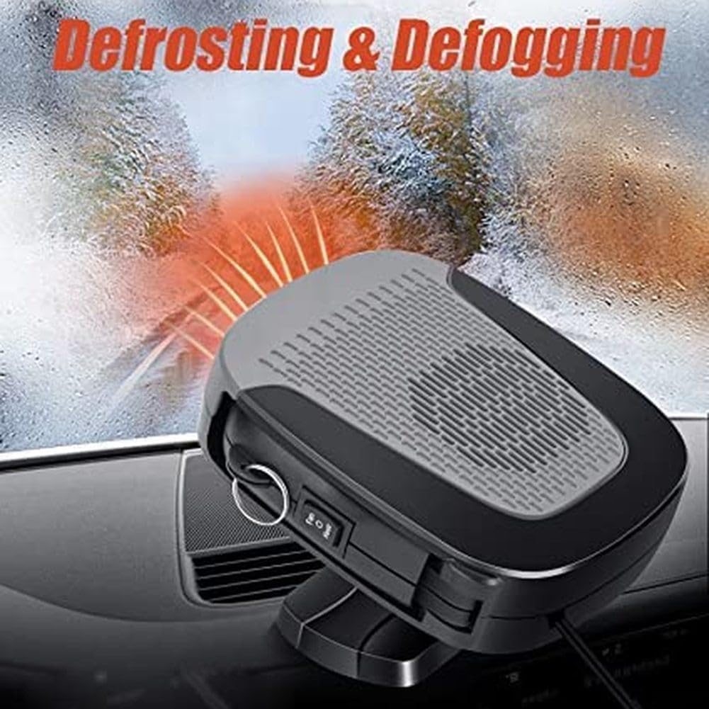Chauffage D'appoint Portable Pour Voiture - Désembueur Et Réchauffeur Sans Fil, Pour Habitacle, Camping, Petits Espaces