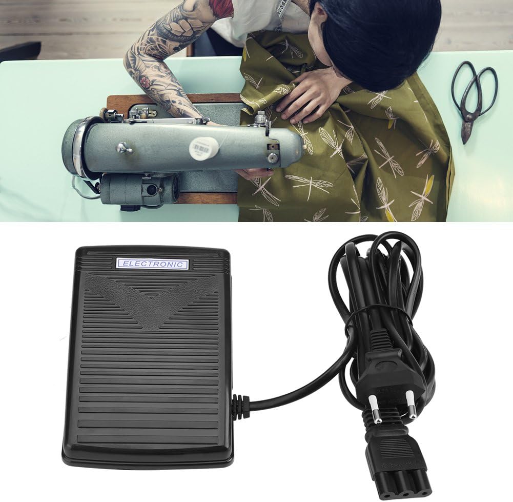 Pedale Elettronico Per Macchina Da Cucire Con Cavo 2m - 220V UE - Compatibile Con JANOME FY2301/2300, JH8330A/JH8190S E Modelli Simili