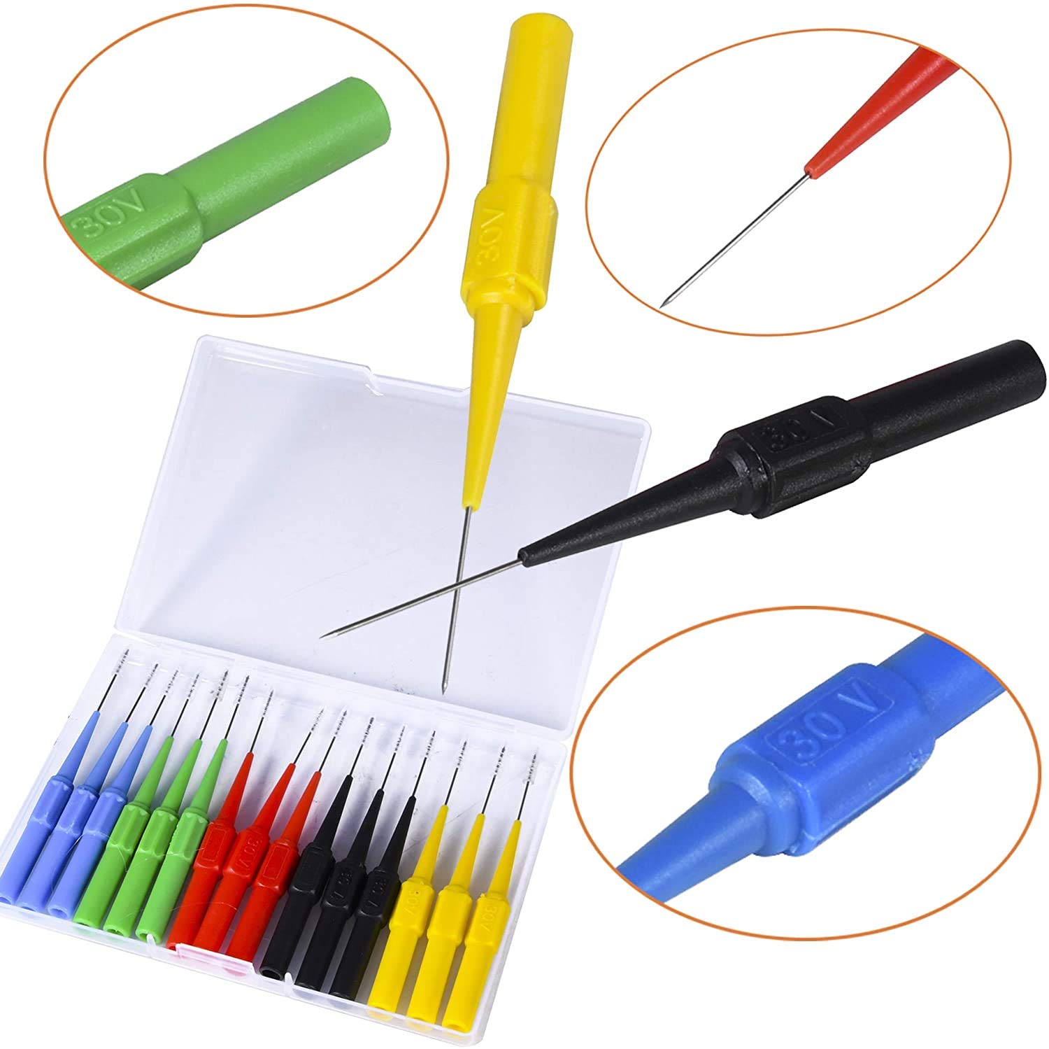 Lezed Pinces De Test De Perçage Sondes Sondes D'essai De Multimètre