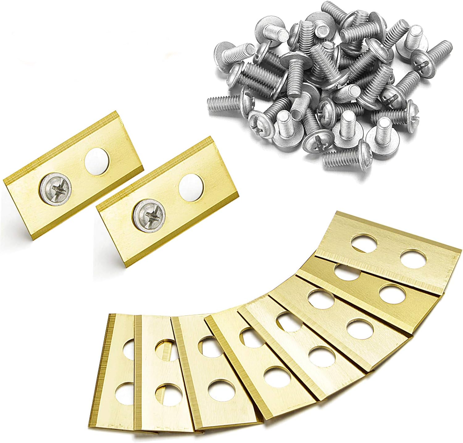 Cuchillas de titanio para robot cortacésped Worx Landroid