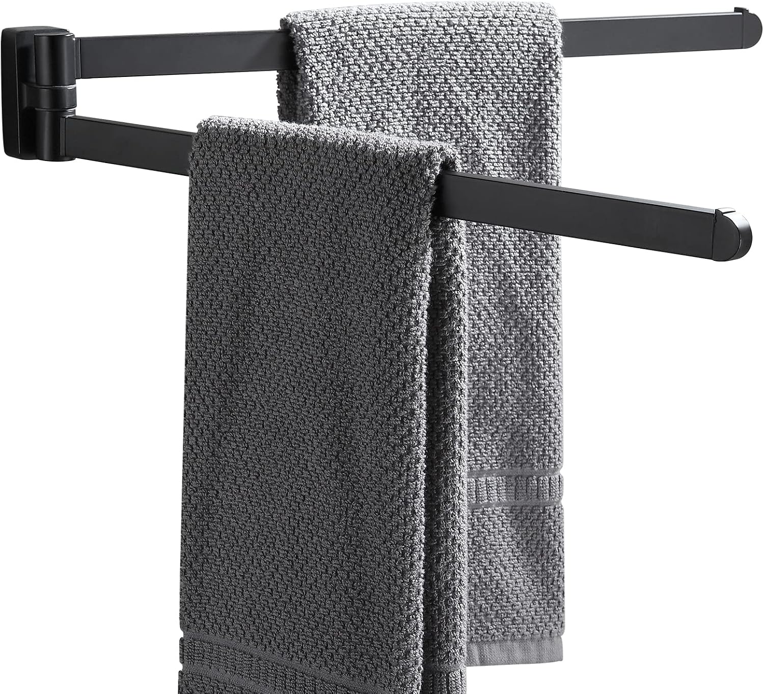 Porte-Serviettes pivotant Noir