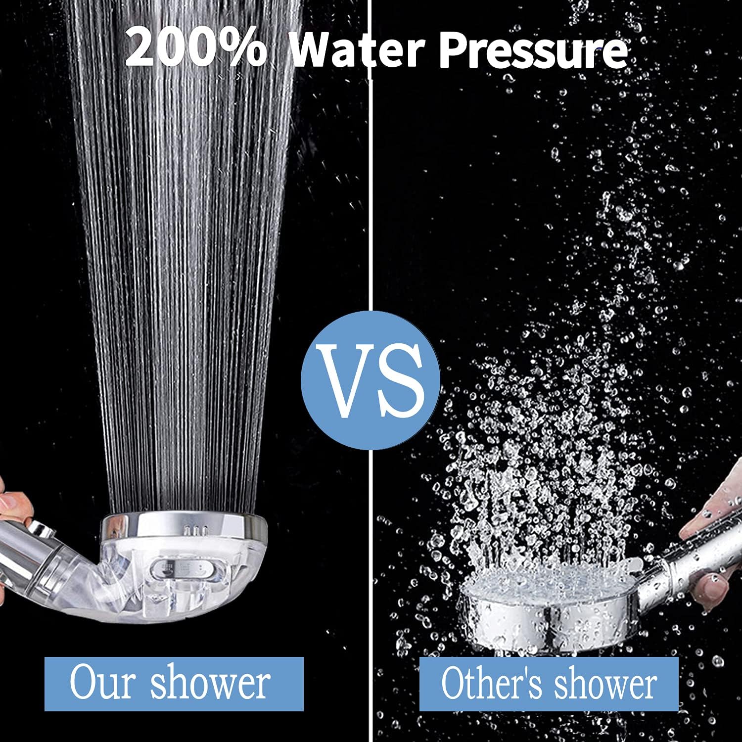 Filtre Adoucisseur D'eau Pour Pommeau De Douche PureAction - Anti Calcaire Argent - Maison