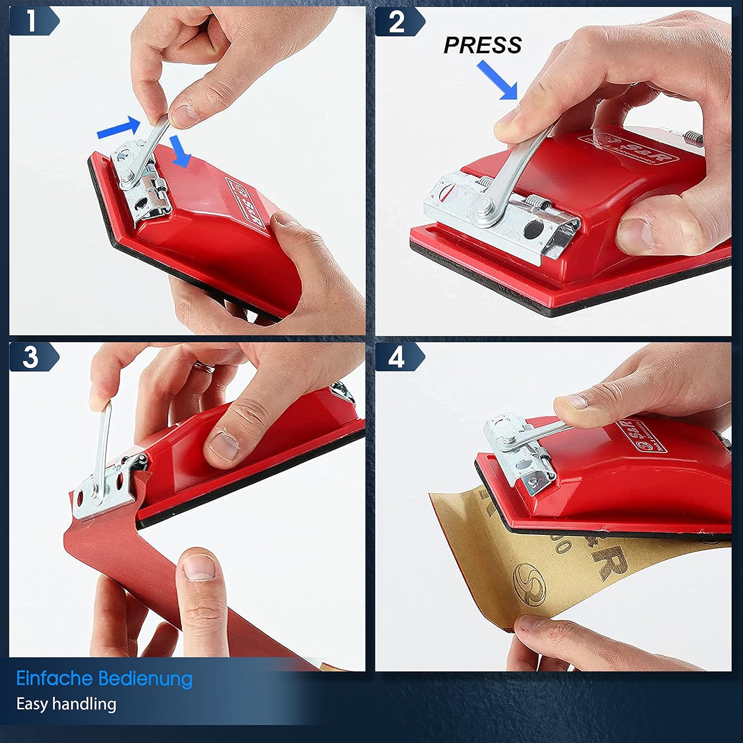 30 Feuilles De Papier De Verre Sec De 125 Mm, Disque De Ponçage Circulaire, Plateau De Ponçage