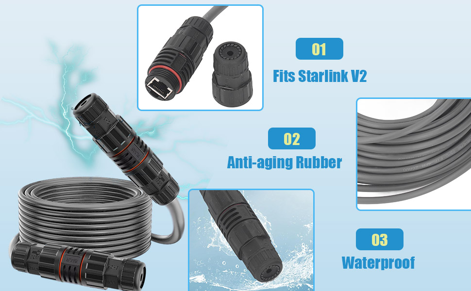 starlink Cable Extension Repair Kit