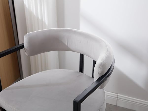 tabouret bar velours