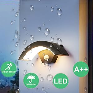 Applique da Esterno a Led Con Sensore di Movimento