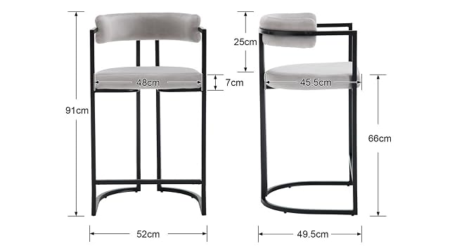 chaise bar 66cm