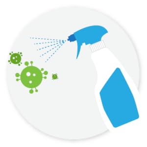 Disinfectant with Microfiber Wipes