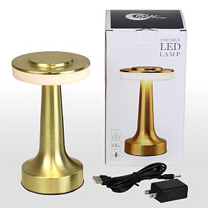 Lampe de laiton antique lampes de piano avec porto de Lampe de bureau LED réglable à charge USB à luminosité réglable