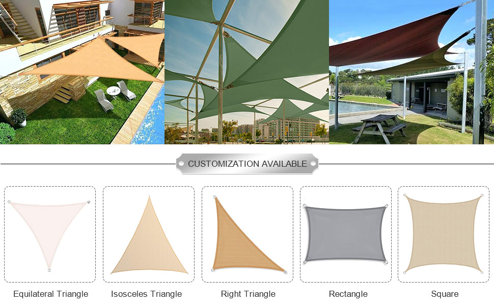 Fixation de voile d'ombrage