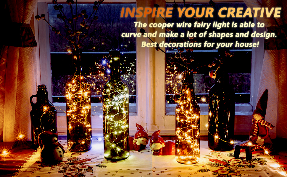 String fairy lights