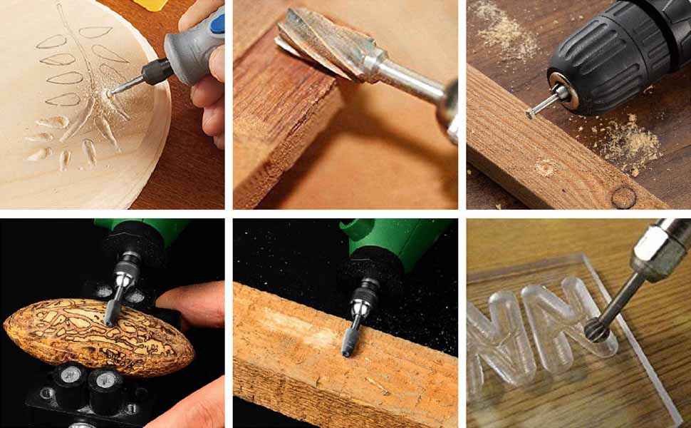 Gravierwerkzeug, Dremel-Fräser, für die Holzbearbeitung, für Holzschnitzereien, für Holzschnitzereien