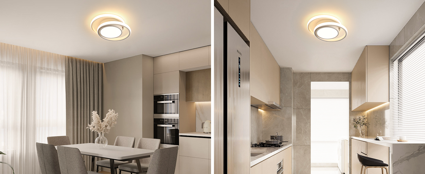 Plafonnier LED Moderne Luminaire Plafonnier Rond