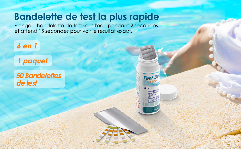 bandelettes piscines