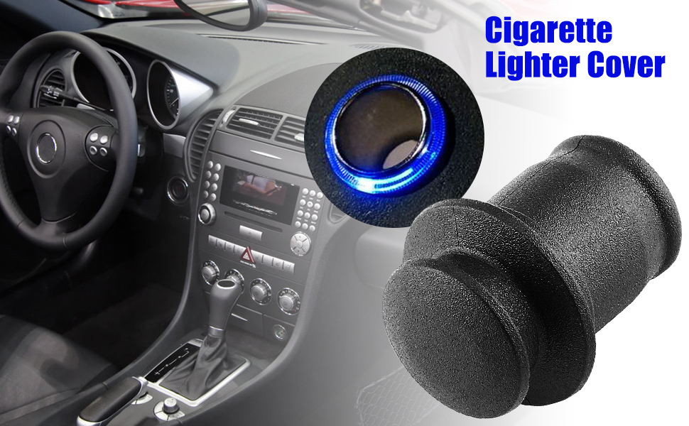 Car Cigarette Lighter Cover