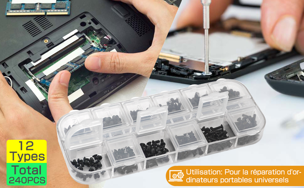 Vis pour ordinateur m2