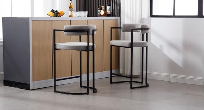 tabouret bar avec repose pied