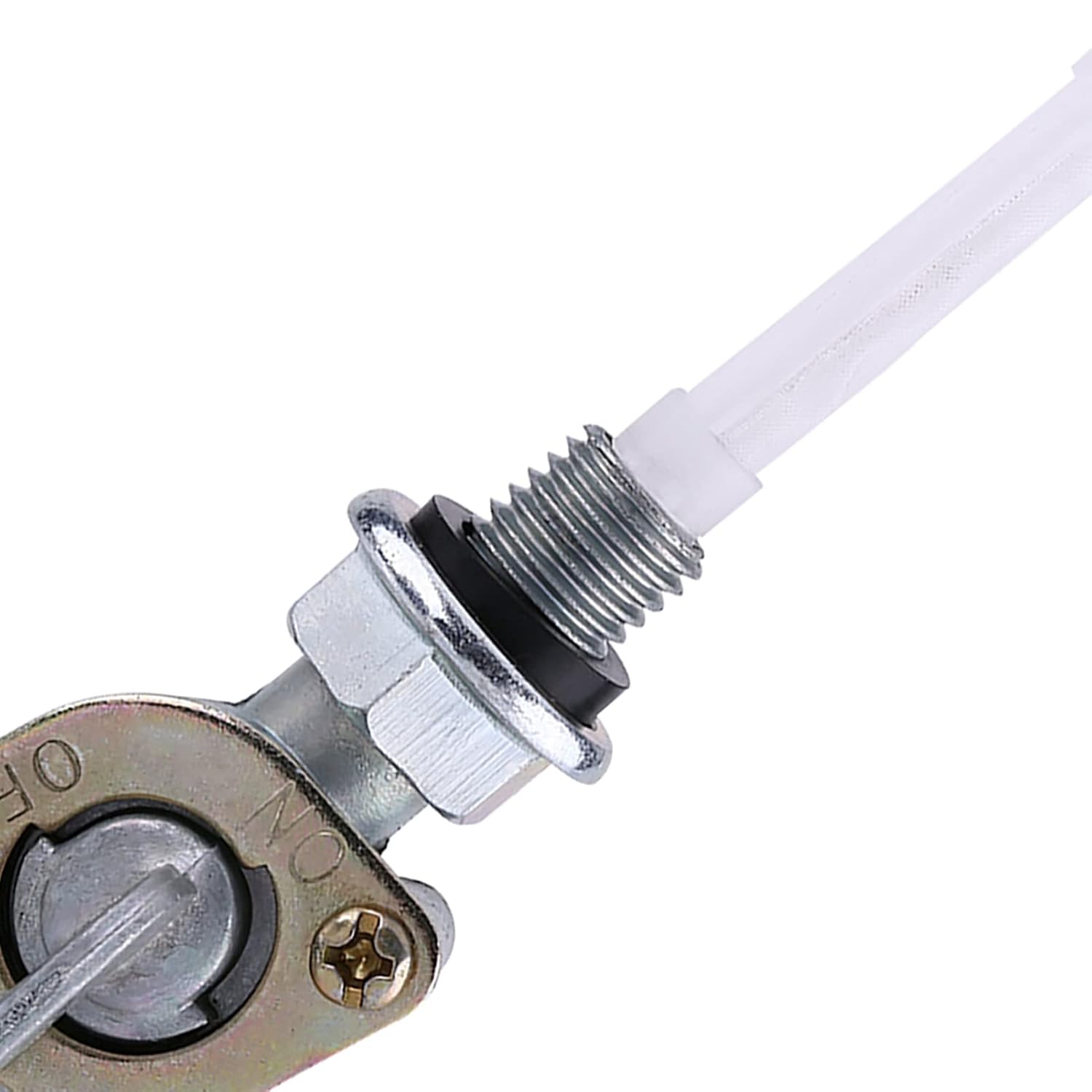 Vanne Réservoir Essence Robinet Essence Universel M10x1.25 - Interrupteur Carburant ON/OFF, Pour Groupe électrogène, Moteur Commutateur Carburant ON/OFF