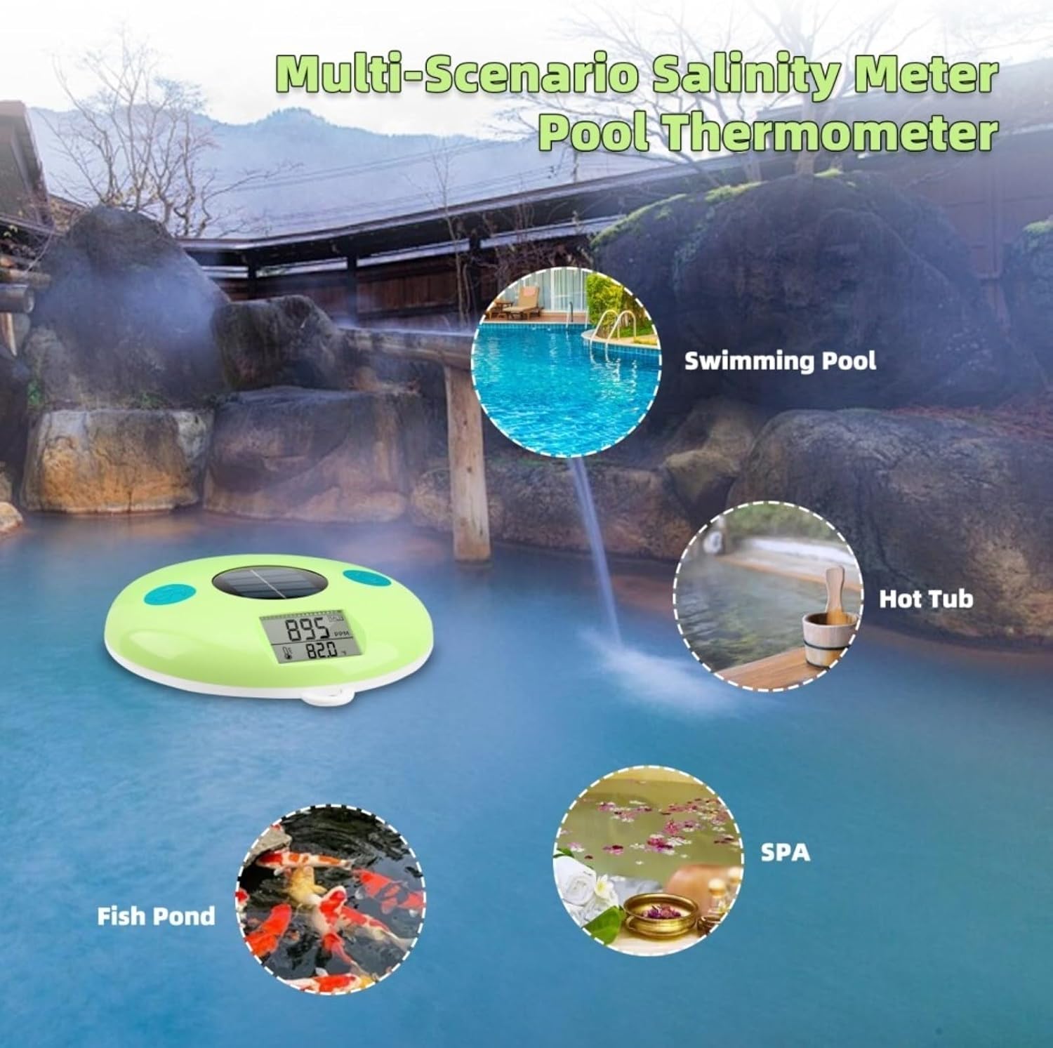 Thermomètre Numérique Double Canal - Pour Piscine, Aquarium, Four, Métal | Affichage LED, Conversion °C/°F