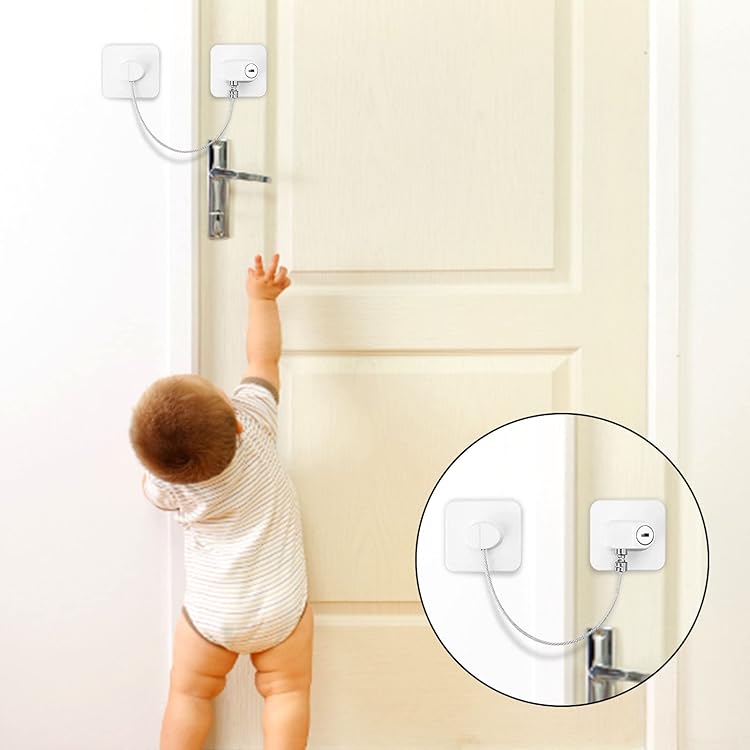  /><br /><em><strong>[Material [confiable] Está hecho de nailon ABS y el cable es de acero inoxidable 304. Después de las pruebas, se puede usar durante mucho tiempo sin que se desprenda la pintura. src=