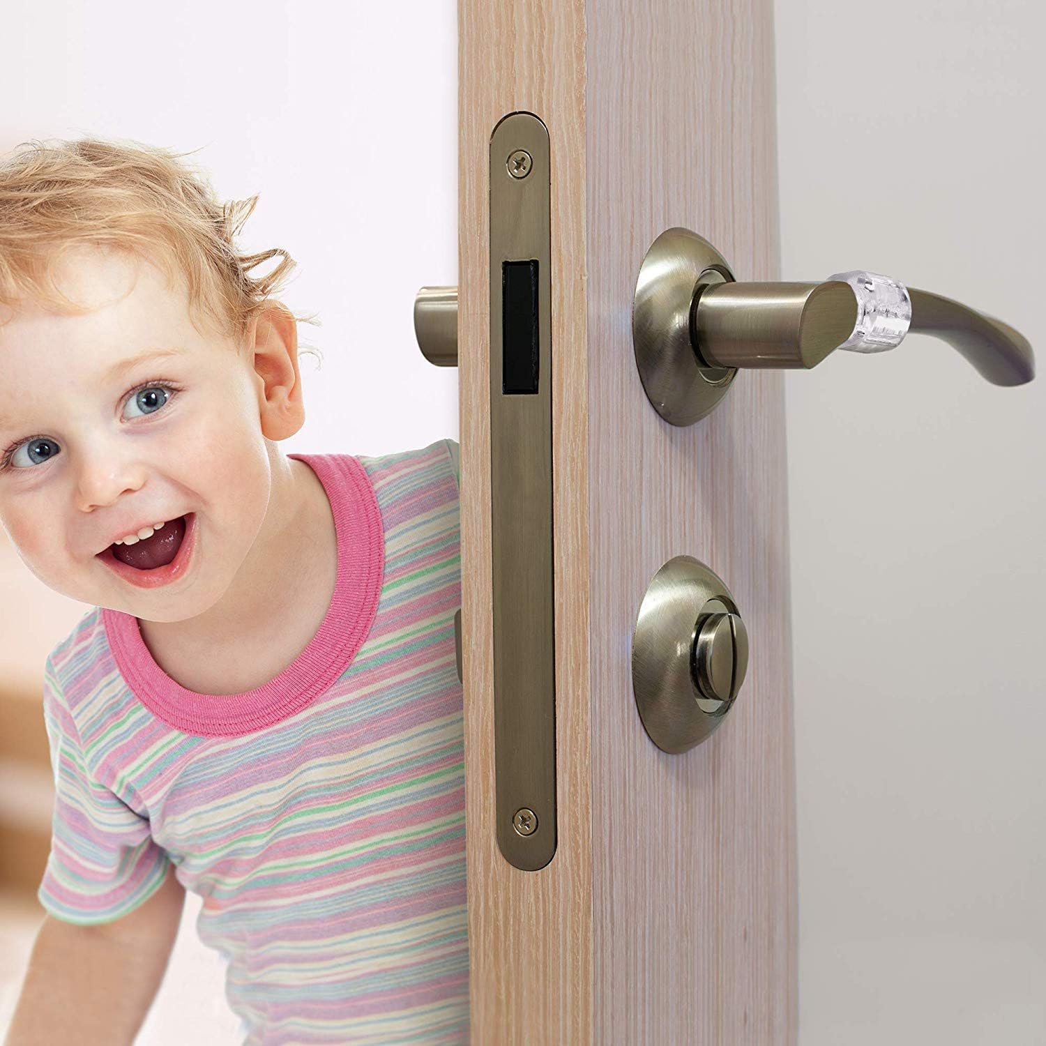 Lot De 6 Protège Poignée Porte Transparents Et ... - Leroy Merlin