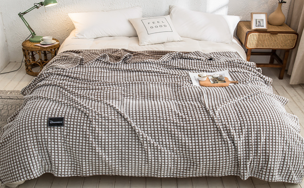plaid calin, couvre lit 1 personne, couverture lit, couverture douce