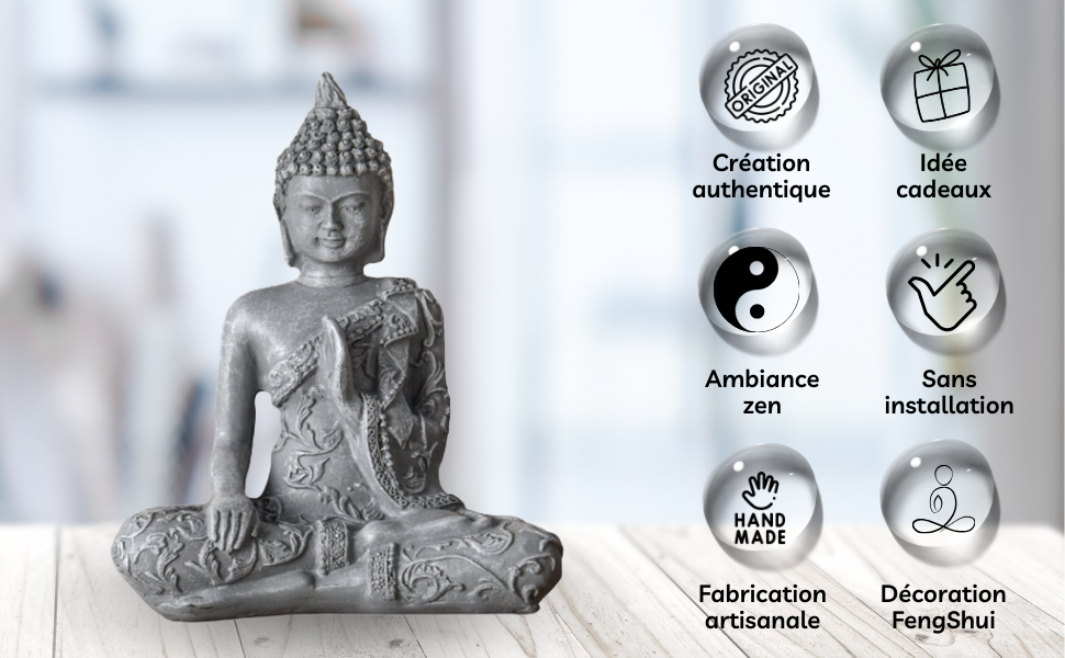 Produkt-Highlights: Authentisch, Geschenkidee, Zen-Atmosphäre, Handgefertigt und Feng Shui