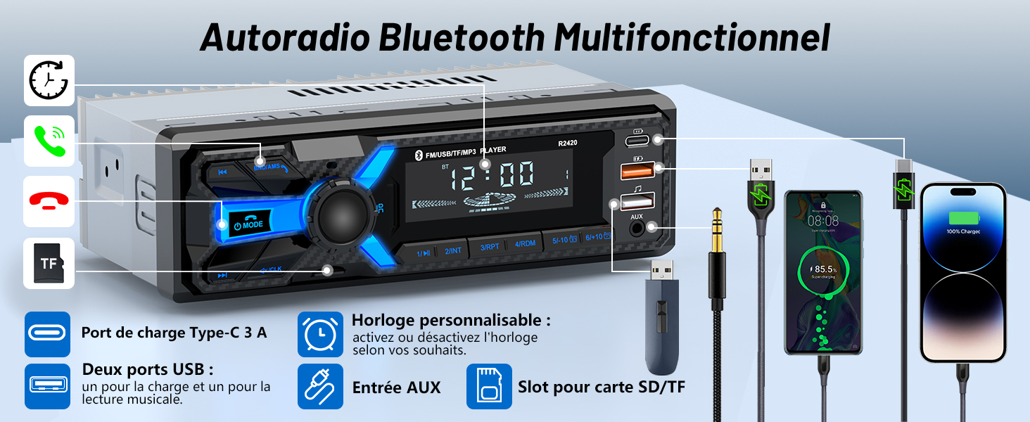 autoraido bluetooth 